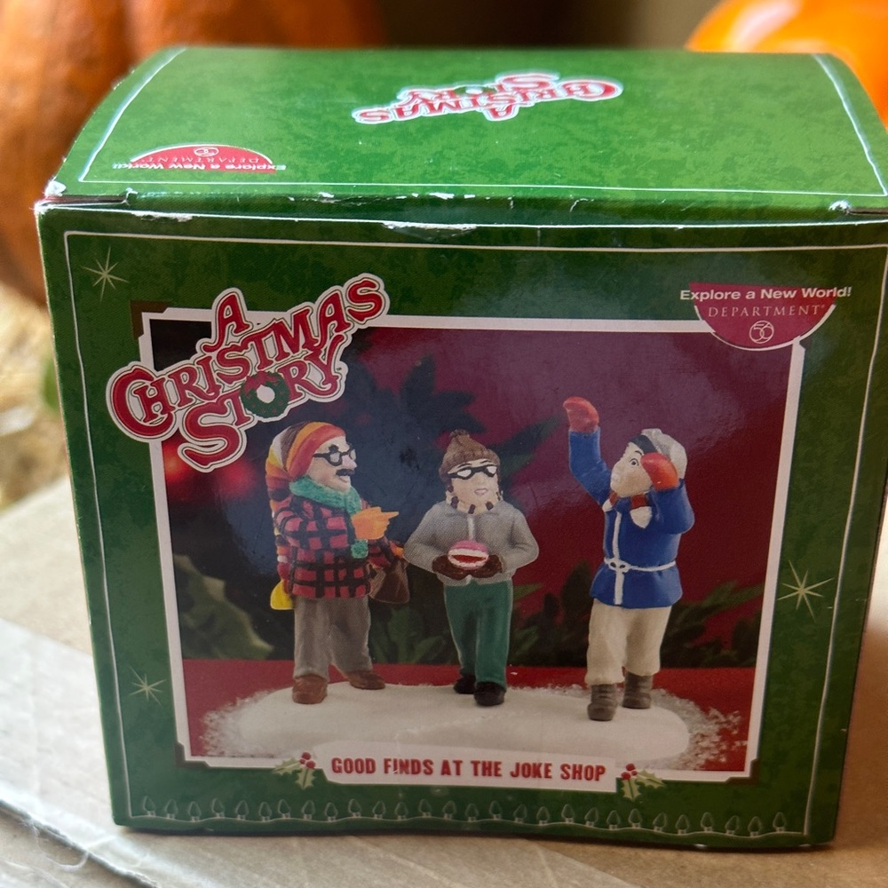 Department 56 A Christmas Story Village Good Finds At The Joke Shop
